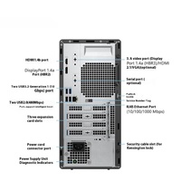 Computadoras de Escritorio Dell Optiplex 7010 con CPU I3, I5, I7, 16 GB de RAM, SSD de 1 TB, Fuente de Alimentación de 180 W, PC Dell Optiplex 7010 Torre
