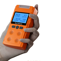 Détecteur de gaz portable 4 en 1 O2 H2S CO LEL, moniteur multi-gaz avec pompe, étanche IP67, alarme de sécurité industrielle, espace confiné