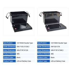 กล่องแบตเตอรี่กันน้ำกันกระแทก 185Ah 190Ah 200Ah 250Ah 300Ah 12v สำหรับชุดแบตเตอรี่ - Product Image 2