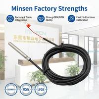 Pt1000 PTC Thermistor Waterproof Stainless Steel Sensor Probe 1000/3000/5000MM Durable High Precision Industrial Heat