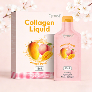 Collagène marin de haute qualité, boisson liquide orale riche en nutriments, protéines, favorise l'élasticité de la peau, sans sucre - Product Image 1