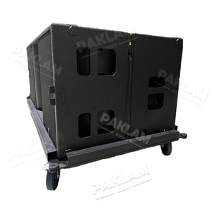 PAKLAM PL-KS28 <span class=keywords><strong>AUDIO</strong></span> double 18 pouces 2400W Subwoofers professionnel <span class=keywords><strong>Audio</strong></span> professionnel scène Subwoofer double 18 pouces haut-parleurs boîte - Product Image 3