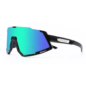 Gafas de sol polarizadas deportivas para hombre y mujer, 5 lentes intercambiables para correr, béisbol, Golf y conducir