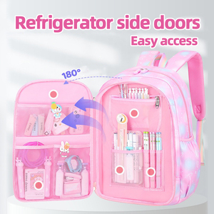 New Design Fashion Trend Students School Bags 1-6 Grades to Reduce the Burden of Portable Shoulder Bags for School Girl Children - Product Image 6