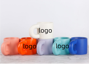 Tazas de Cerámica para Café y Té con Asa Grande, Novedosas y Lindas, para Hombres y Mujeres, Juego de Tazas para el Hogar y la Oficina - Product Image 2