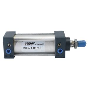 Pneumatische Cilinders Sc 32 40 50 63 80 100 125 160 200 250Mm Boring Dubbelwerkend 25/75/100/125/150/175/200/250/300Mm Slag - Product Image 1