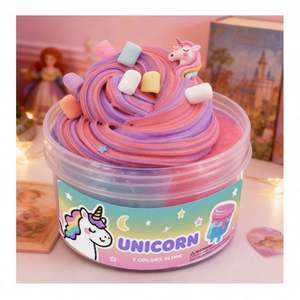 Kit de Slime Premium, Slime Ecológico de Textura Suave, Suministros para Manualidades, Slime Educativo Colorido para Fiestas Infantiles, Venta al Por Mayor - Product Image 4