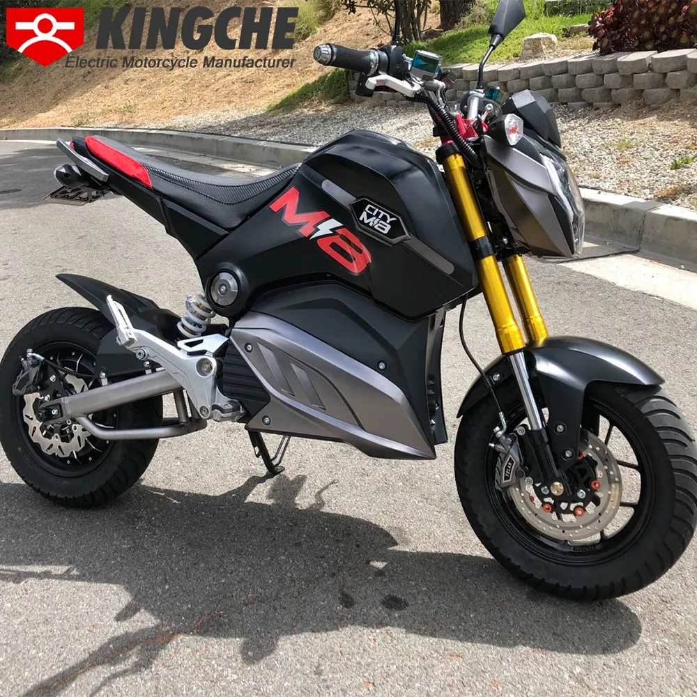 2024 çin fabrika yeni ürün 3000W lityum pil yetişkinler güçlü spor bisiklet scooter 75 Km/h elektrikli motosikletler