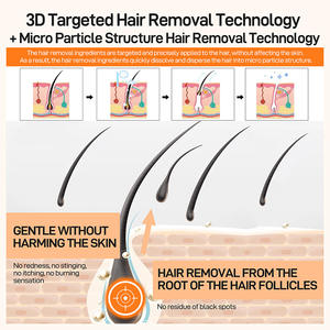 Crema Depilatoria Labial para Hombres y Mujeres, <span class=keywords><strong>Depilación</strong></span> Facial Suave, <span class=keywords><strong>Depilación</strong></span> de Bigote, Axilas y Partes Íntimas - Product Image 3