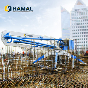 HAMAC Máquina Eléctrica de Carga Interna de 21m con Ruedas, Distribuidor Hidráulico de Hormigón Móvil, Pluma de Colocación 220V/380V - Product Image 5