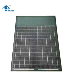 15.6W 높은 투과율 유리 태양 전지 패널 <span class=keywords><strong>12V</strong></span> 복합 유리 태양 전지 패널 모듈 ZW-420320 미니 태양 전지 패널 전원 충전기 - Product Image 3