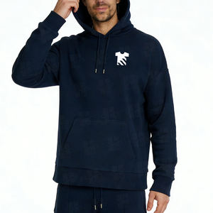 ผู้ผลิตเสื้อฮู้ดดี้ราคาถูก ออกแบบซิลิโคนตามสั่ง คุณภาพสูง ผ้าฝ้ายฟลีซหนานุ่ม ทรงหลวมสำหรับผู้ชาย เสื้อฮู้ดดี้ลายกราฟิกตามสั่ง - Product Image 3