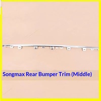 Moldura Cromada Brillante para la Protección de la Luz Antiniebla del Parachoques Trasero para BYD Song MAX OLIVER