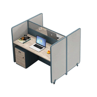 Tables de poste de travail de bureau, table de bureau pour ordinateur, chaise, bureau de studio, cloison de bureau, poste de travail portable pour 1 personne