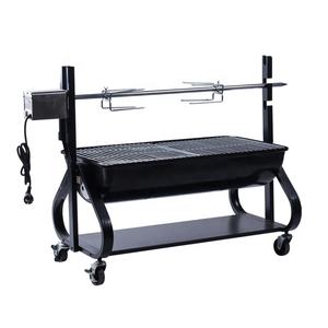 Thiết Kế Mới Lớn Thép Pig Lamb Gà Than Thịt Nướng Nướng Rotisserie - Product Image 1