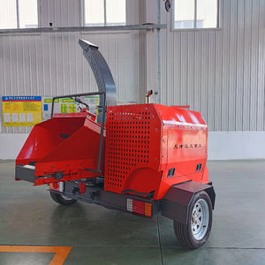 <span class=keywords><strong>Broyeur</strong></span> de bois diesel remorquable 50 CV, déchiqueteuse de jardin robuste pour travaux de défrichage - Product Image 4