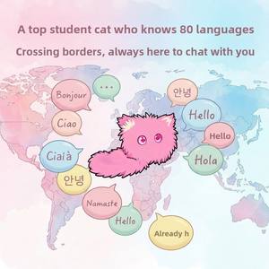 Fantástico Juguete Interactivo con IA para Niños y Niñas, Adorable Gato Doodle con Respuestas de Voz, Ideal para Momentos de Conexión Familiar - Product Image 5