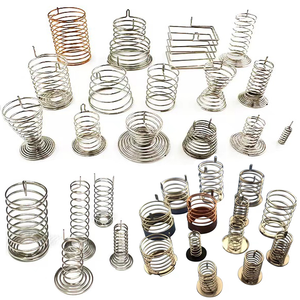 Resorte metálico personalizado, resorte de bobina de contacto de batería doble, positivo y negativo para control remoto, conector de resorte de batería - Product Image 5