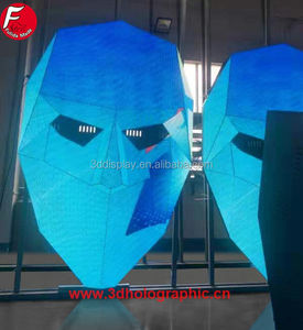 Night club DJ della discoteca P4 P5 indoor outdoor ha portato cartellone per la costruzione di montato parete video a led - Product Image 4