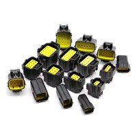 Conector de arnés de cableado automático 10P 7283-9040-30 Enchufe eléctrico de cable con terminales 7283-9040