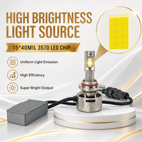 Ampoule LED haute puissance SFIDA KA5 nouvelle 12V 6000K H4/H11 pour phare de voiture IP67 9-16V