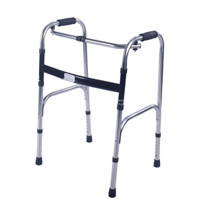 Stainless Steel Folding <b>Walker</b> SNZJ-5002 For <b>Elderly</b> Home And Outdoor Use Walking Aid Rehabilitation Support - Product Image 4