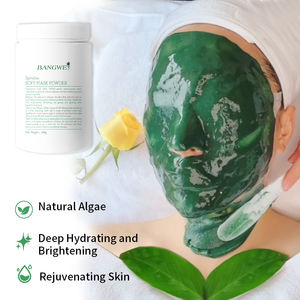 Masque facial en gelée d'<span class=keywords><strong>algues</strong></span> naturelles DIY, masque facial en gelée, marque privée, hydratant pour la peau, rajeunissant, masque facial en gelée de spiruline en poudre - Product Image 2