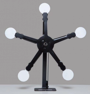 鉄板ガンターゲット5本金属自動リセットアーチェリーターゲット回転射撃ターゲット - Product Image 2