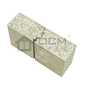 Panel sándwich de cemento con núcleo de espuma EPS, tablero de aislamiento térmico ignífugo, <span class=keywords><strong>revestimiento</strong></span> de <span class=keywords><strong>pared</strong></span> de construcción comercial - Product Image 2