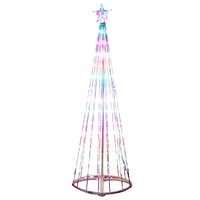 Guirlande lumineuse LED de Noël extérieure étanche IP65 Prefiero RGB, décorations de Noël à changement de couleur télécommandées