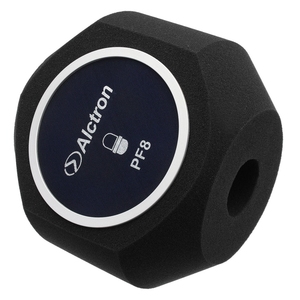 Micrófono Wind Shield Bola de aislamiento Acústico <span class=keywords><strong>para</strong></span> Record Studios Micrófono Espuma absorbente de sonido Diseño de sello de cinco lados filtro PF8 - Product Image 1
