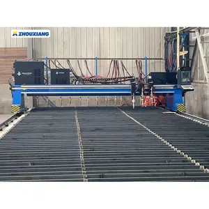 Chinese Industrial H Steel Beam Plasma Metal Plate Cutting Machine