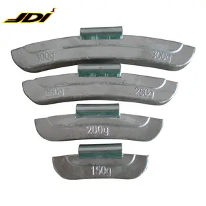 Various Pb 50g/75g/100g/150g/200g/250g/ 300g/350g/400g Clip On Wheel Balance Weights for Truck rim