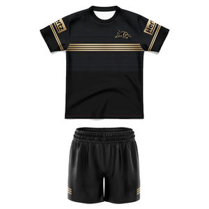 2526 Vente en gros de maillots de rugby sublimés de l'équipe des Panthers de Penrith, Australie, polos de rugby, uniformes de football personnalisés pour enfants - Product Image 1