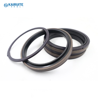 Joint d'étanchéité à double action pour piston 735 PHP SPGW - Bague d'étanchéité haute pression pour vérin hydraulique PTFE NBR FKM