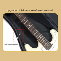 Jelo GC-1 Electric Guitar Protective Oxford Material Backpack Thickened Anti-Collision Case Instrument Bags