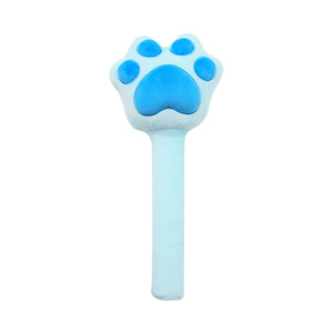 Cartone animato carino gatto martello massaggio artiglio battere la musica indietro bastone piccolo martello creativo peluche all'ingrosso - Product Image 6