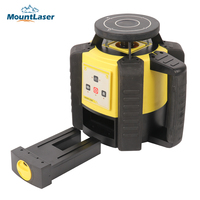 Niveau laser rotatif de nivellement électronique d'arpentage KRL-405 avec faisceau vert rouge 4 touches
