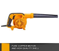 Souffleur et Aspirateur Électrique Industriel 2-en-1 650W, Souffleur de Feuilles de Jardin et Collecteur de Poussière pour le Travail du Bois, Souffleur d'Air Haute Puissance Portatif