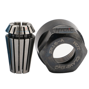 Mandrin de moteur de broche pour machine à graver Clip à ressort Er Collet Clip <span class=keywords><strong>Er16</strong></span> Ecrous de fixation Mandrin élastique de haute précision - Product Image 3