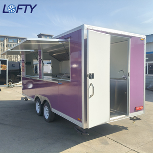 Camioncino Caffè, Rimorchio per Colazioni Veloci, Carretti Alimentari, Cucina Mobile, Rimorchio BBQ Usato, Waffle House, Carrelli Alimentari in Vendita - Product Image 1