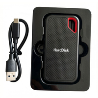 Mini SSD USB 3.1 Tipe-C Portabel Hard Disk Eksternal 1TB 2TB 4TB Mobile Solid State Drive