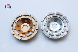 Đôi Hàng phân đoạn bê tông Mài đĩa kim cương Mài bánh xe với kim loại liên kết đại lý cho deburring ứng dụng - Product Image 2