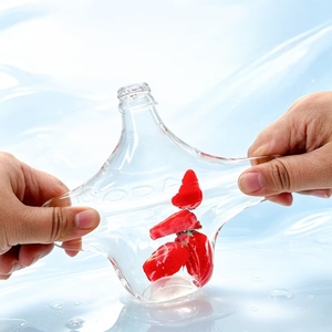 Juguete Antiestrés de Alta Calidad con Diseño Innovador, Transparente, de Material PU Suave, en Forma de Botella de Vaselina, Regalos para Adultos y Niños - Product Image 3