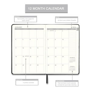 Business Office A5 Spiral Notebook <b>Thick</b> Cross-Border Ledger with Portable Strap Simple Creative Design - Product Image 6