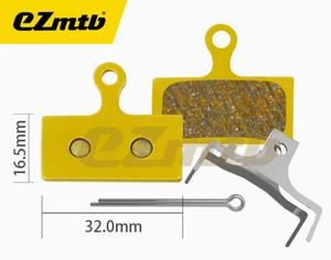 Pastillas de Freno Metálicas para Bicicleta de Carretera 19236 EZmtb, Zapatas de Freno de Disco para Bicicleta Plegable <span class=keywords><strong>MTB</strong></span> - Product Image 3