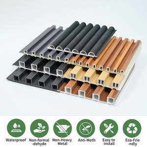 Pannello a parete wpc con venature del <span class=keywords><strong>legno</strong></span> decorativo <span class=keywords><strong>per</strong></span> <span class=keywords><strong>interni</strong></span> <span class=keywords><strong>in</strong></span> venature del <span class=keywords><strong>legno</strong></span> porta invisibile carta da parati - Product Image 2