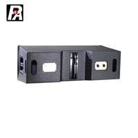 Sistema de Altavoces PA Profesional para Exteriores con Columna de Madera y Subwoofer Activo para Conciertos y Uso en Escenarios