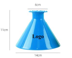 Custom Logo Printed <b>Plastic</b> Snow Scraper Cone Funnel <b>for</b> Car <b>Windows</b> and Household Use - Product Image 1