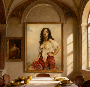 Pintura Moderna Personalizada de Mujer Desnuda, Cuadro Decorativo para Sala de Estar, Arte Mural y Decoración - Product Image 1